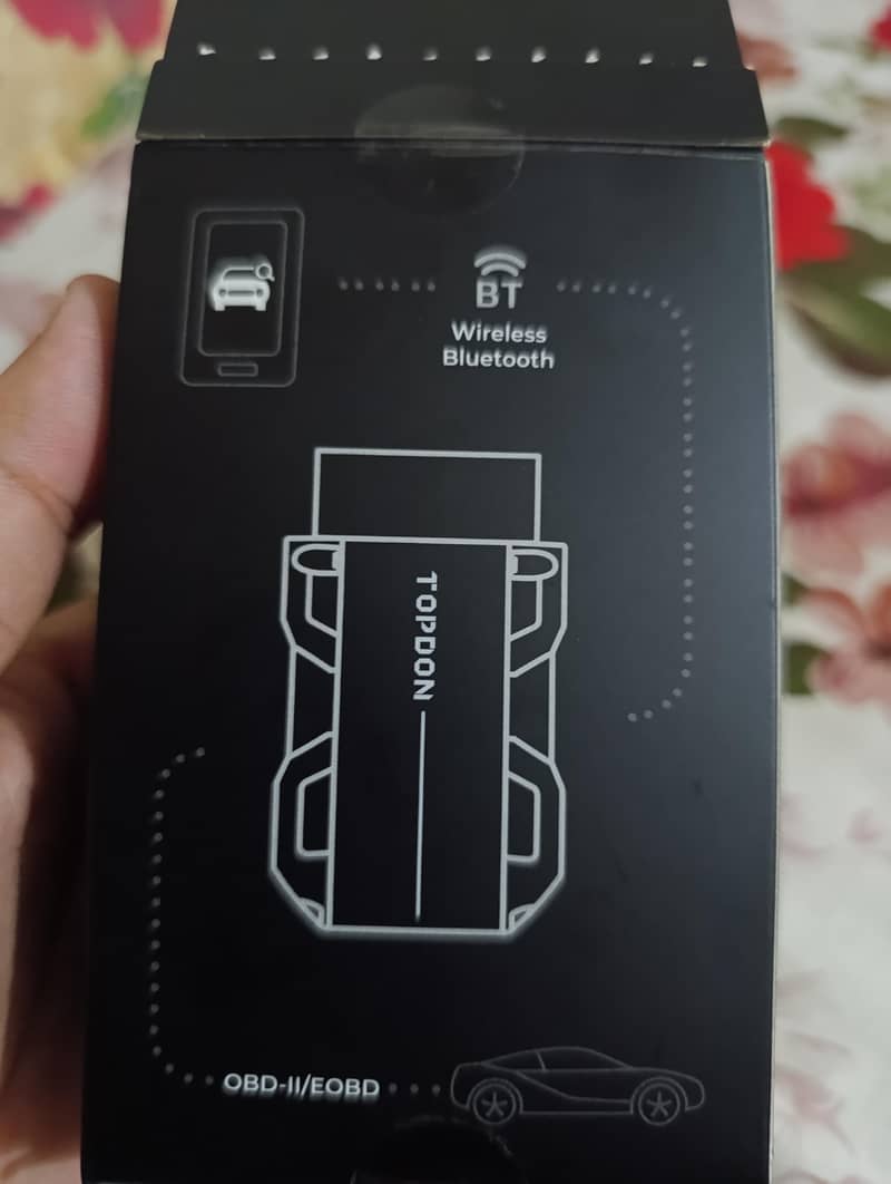 TOPSCAN original amarcian obd2scaner with orignal application 2