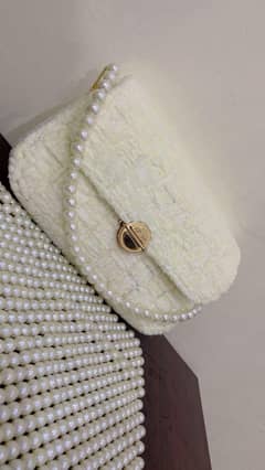 velvet thread bag
