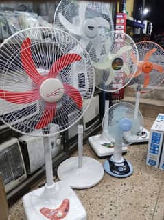 Rechargeable AC/DC Solar Pedistal Fan ALL pakistan Available
