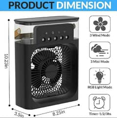 Portable air conditioner fan big size/mini air cooler