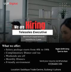 Telesales Executive