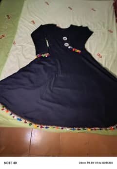 Black beautiful frock for women newly made available for sale