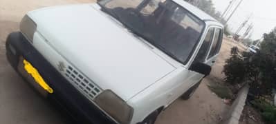 Suzuki Mehran VX 1990 model white colour good condtion