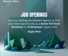 Senior Full Stack Developer / AI Developer (REMOTE)