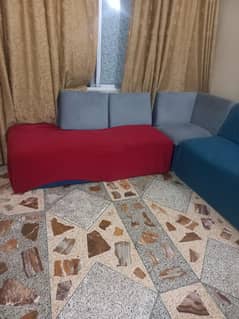 L shaped sofa