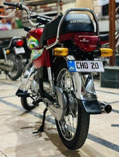 HONDA CD 70cc for sale urgently complete dcomints registr Islamabad