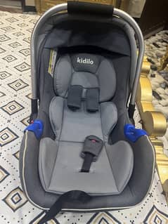 Kidilo 2 in 1 baby carrycot and car seat