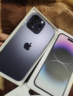 apple iPhone 14 pro max official PTA approved 256 GB 10 by 10 totally