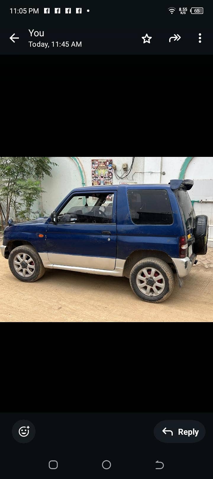 mini pajro auto 0