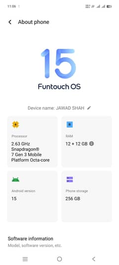 vivo v30 5G 12+12/256 dual pta approved. 10/10 complete box