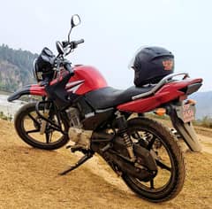 Yamaha Ybr G 2017 model.