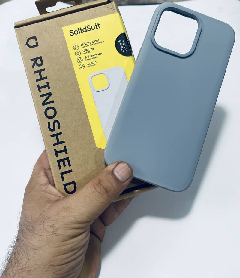 iPhone 15 Pro Max Rhinoshield Solid Suit Case 0