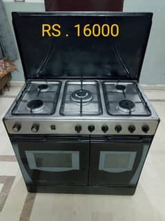 5Burnar Cooking Range with Oven For Sale