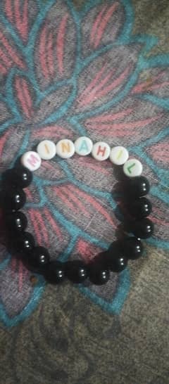 beautifull braclete with NAMES