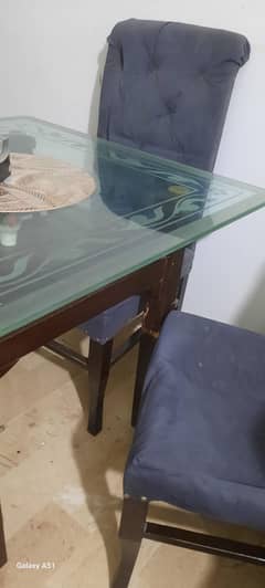 dinning table 4 chairs
