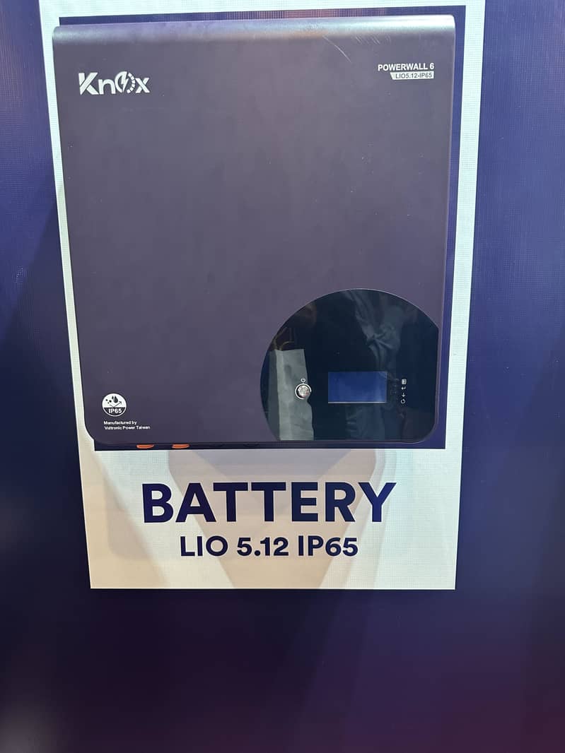 knox Lithium Batter 100AH 51V ip20 &ip65 2