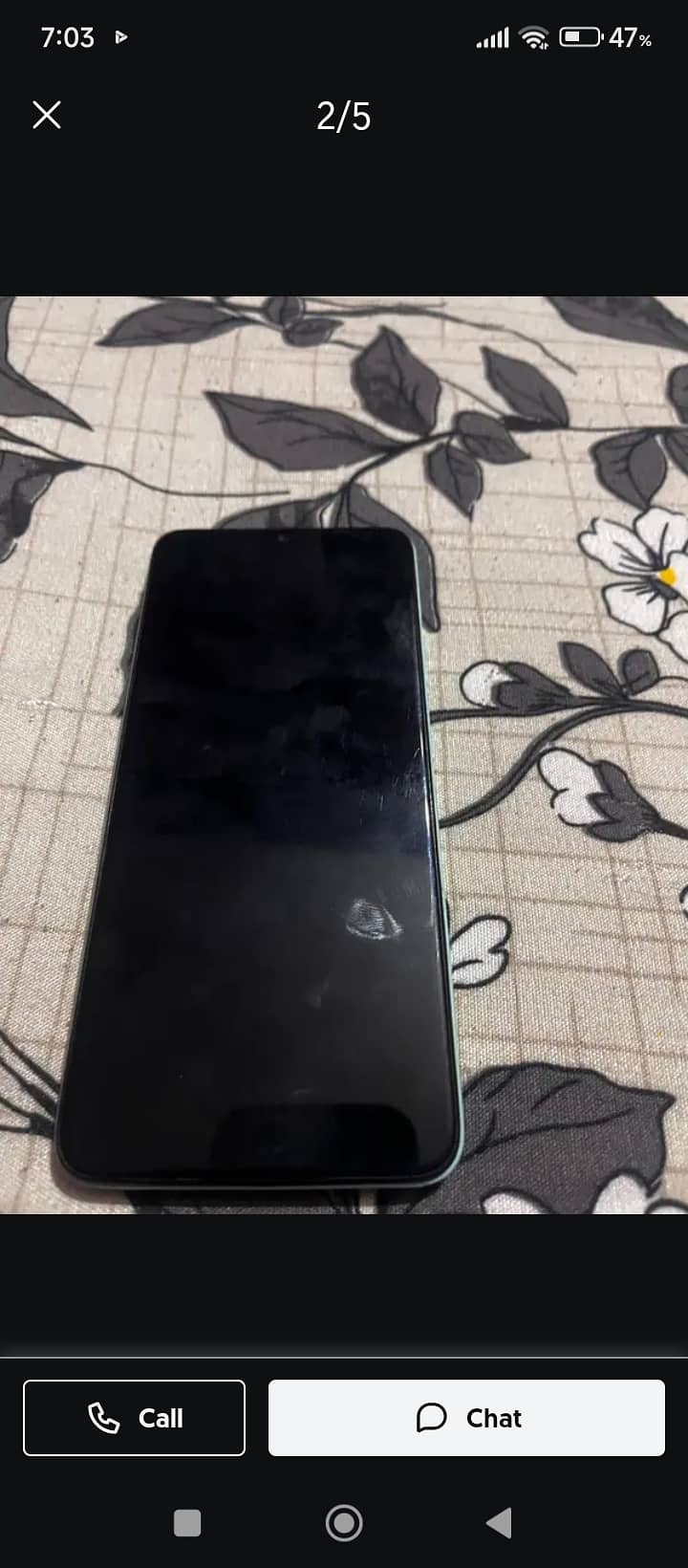 Infinix Smart 7 with box & charger 2