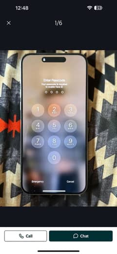 iPhone 15 pro max natural titanium (jv)