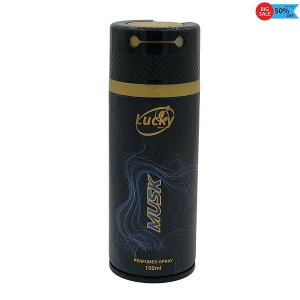 Lucky Musk Arabic Body Spray for Men and Women, 150ml - Long Lasting, Ideal for Daily Use, Imported Quality, Perfect for Gifting