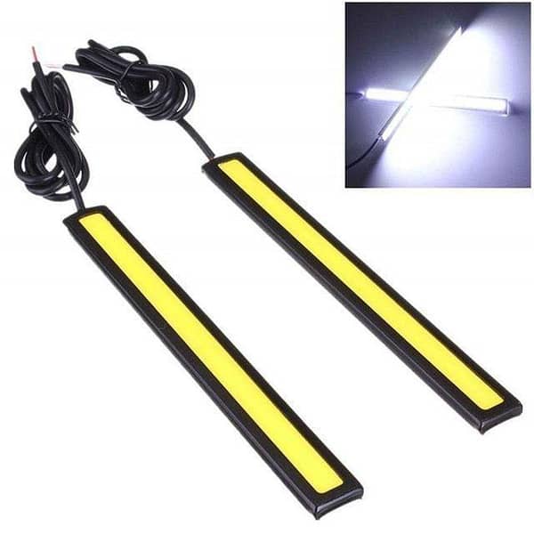 White LED Pair Waterproof Light 12V For Cars, Bikes & 4X4 High Quality Lights Long Lasting