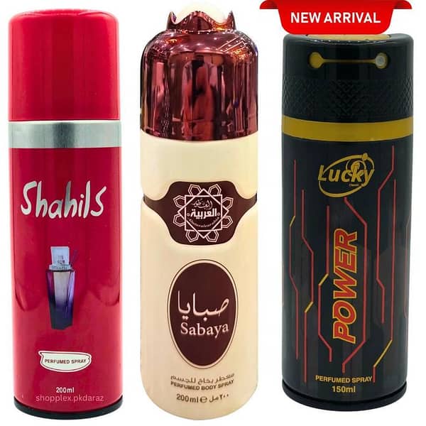 Body Spray Pack of 3 Men and Women Big Bottle Shahils Freshrite | Sabaya Arabic | Power Perfumed Body Spray Gifting For Girls Boys Fresh Scent Arabic For Best Selling Fragrance Gifting Imported Perfumed  For Special Occasion Party Events For Unisex Value