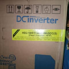 new one, Dabba pack. . HAIER INVERTER AC