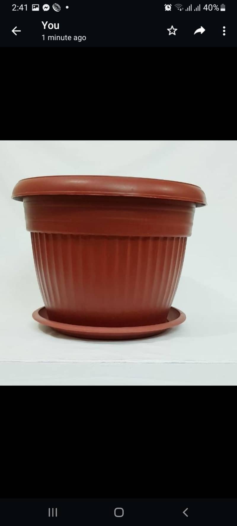 plastic planter diffrint sizez 1