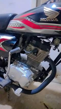 honda cg 125 ad poora paren