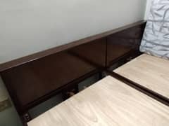 Premium Sheesham Wood Single Beds – Excellent Condition