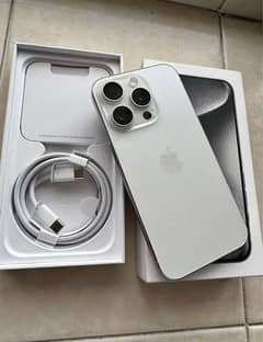 15 Pro Max 256 PTA Approved 100% Battery