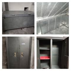 1 Paeti and 1 Iron Almari(Cabinet) for Sale
