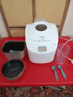 Lumina SignatElectric Automatic Breadmaker and Dough Maker with 2 Pans