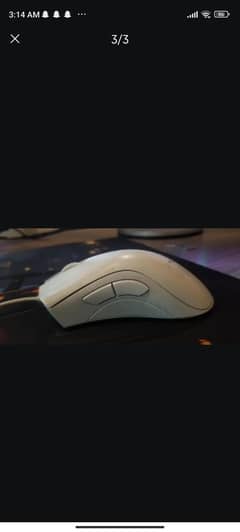 Razer DeathAdder Essential Gaming Mouse – Mercury White