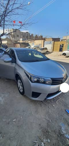 Toyata corolla Gli 2016 Model Silver , 03188256204