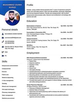 Need Job Male Nursing Dispensar