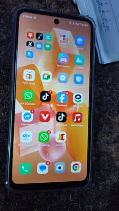 Infinix hot 40i 8+8 / 128 mobile for sale  only mobile with cnic copy