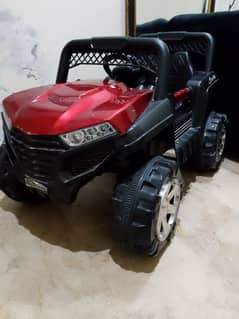 Charging jeep .