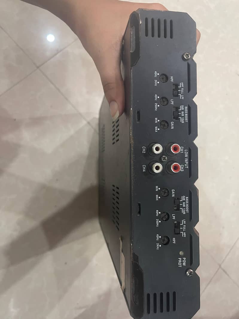 amplifier with buffer for car 0