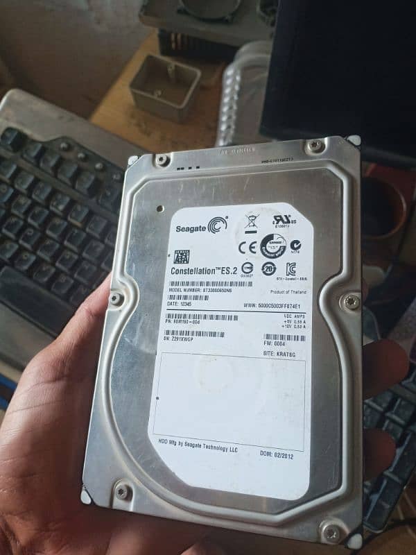 3TB hard disk read add 0