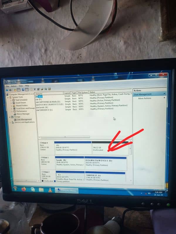 3TB hard disk read add 4