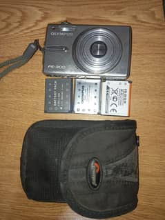 Olympus fe-300 all ok with three batteries, cover and batteries charg