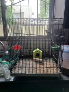 Large Cage 2 x 2 almost new condition
