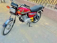 Honda CG125 2013 model register 17