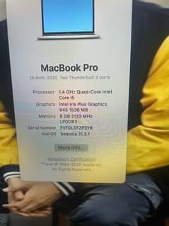 MacBook Pro thunderbolt 3
