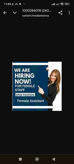 Salesman or Sales girl