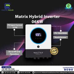 MATRIX POWER 6KW HYBRID INVERTERS