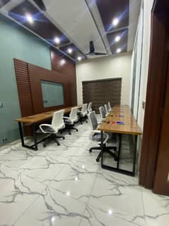 Furnished Office for Rent in Johar Town for (Call center + Software house + Marketing Office & Other Setup as You Want)