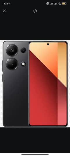 Redmi Not 13 pro with warranty 8/256