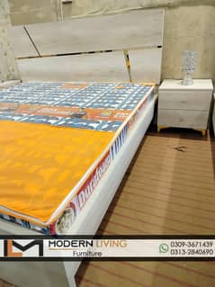 King Bed With 2 Side Tables Best Quality In Your Choice Colours