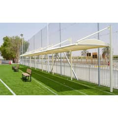 Residential & commercial parking shade,Upvc tensile shade in Pakistan